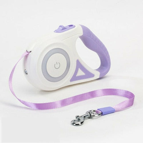 Retractable LED Dog Leash