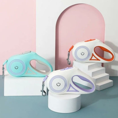 Retractable LED Dog Leash