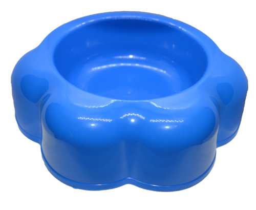 Paw-shaped pet bowl