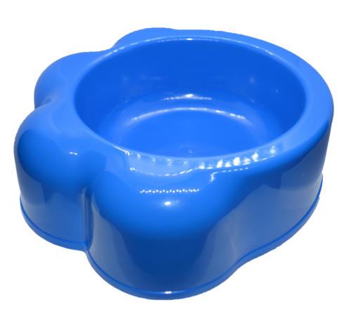 Paw-shaped pet bowl