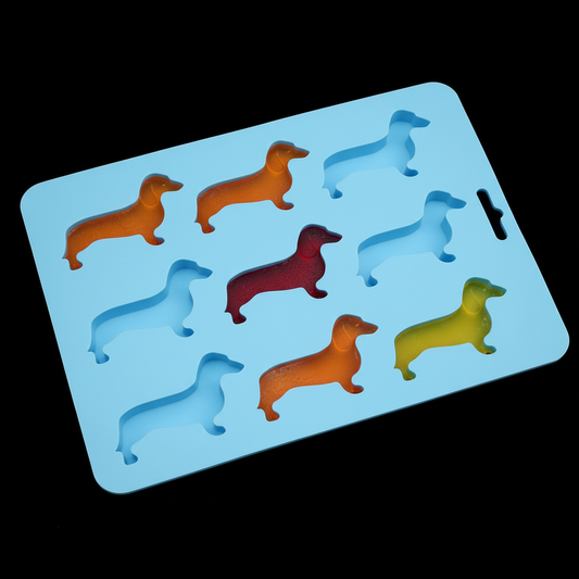 Dachshund Mold with Jello