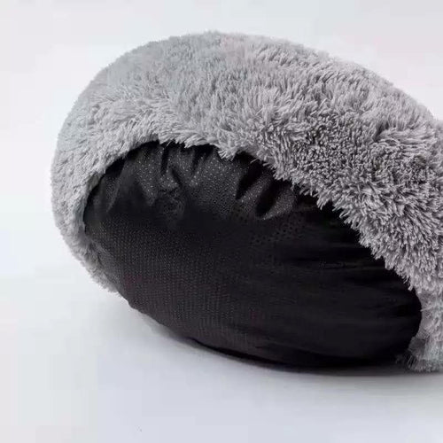 Cozy plush pet bed