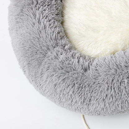 Cozy plush pet bed