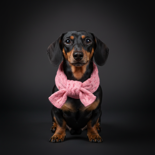 Pet Scarf with Dog